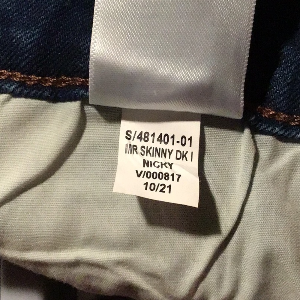 sac959👖Mid Rise Pop Icon Skinny w/31" Inseam Old Navy  Denim Jeans - Picture 5 of 5